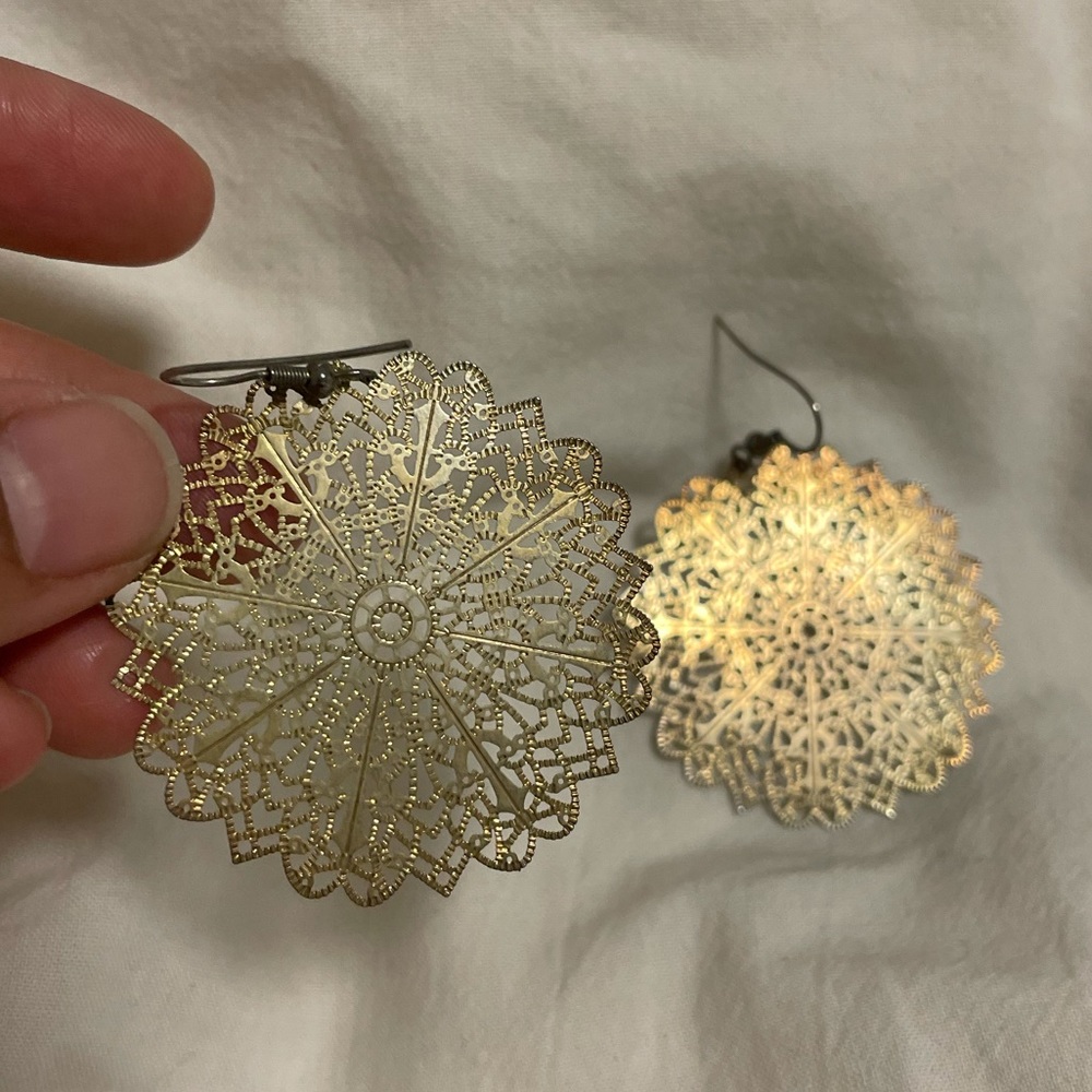 Gold Earrings